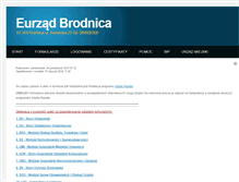 Tablet Screenshot of eurzad.brodnica.pl