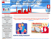 Tablet Screenshot of mops.brodnica.pl