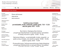 Tablet Screenshot of bip.brodnica.pl