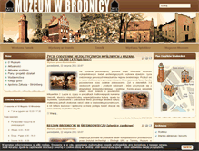 Tablet Screenshot of muzeum.brodnica.pl